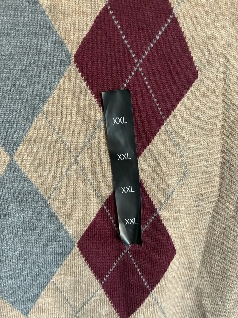 Banana Republic Argyle Sweater Vest 100% Merino Wool Preppy Academia Grandpa